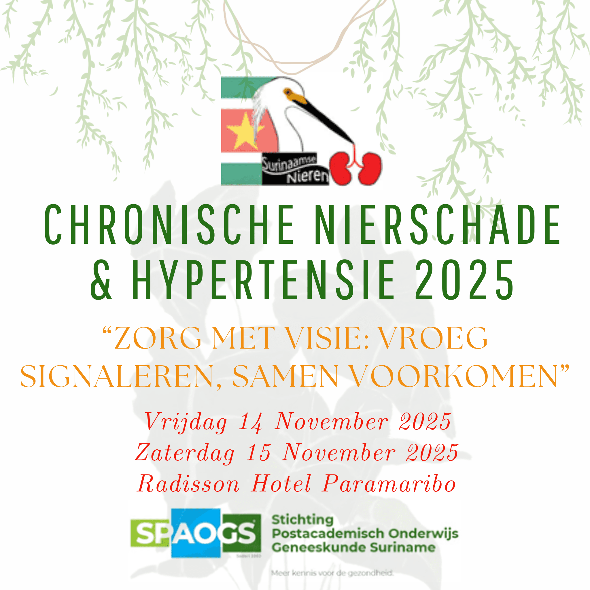 Chronische Nierschade & Hypertensie Symposium 2025
